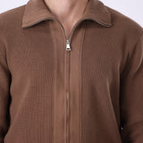 Full Zip Knit Cardigan