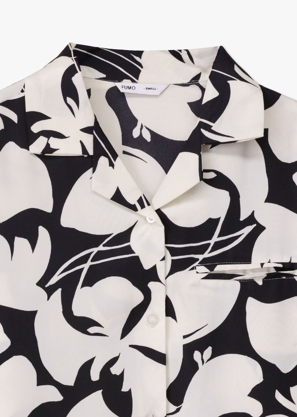 Loose-Fit Satin Resort Shirt