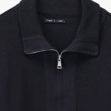Full Zip Knit Cardigan