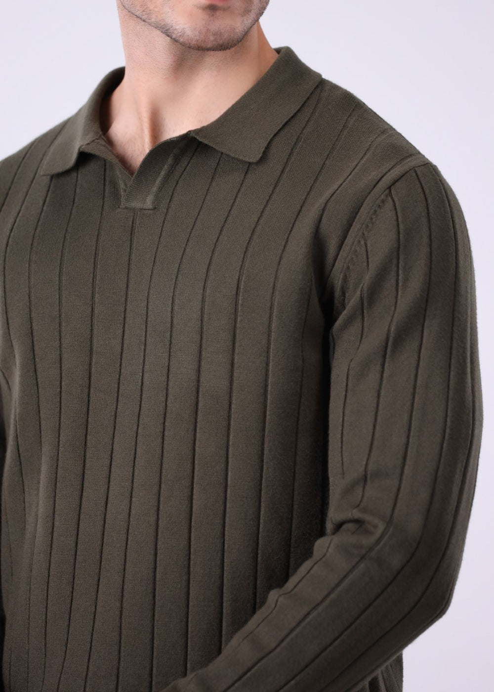 Jhonny Collar Full Sleeve Polo