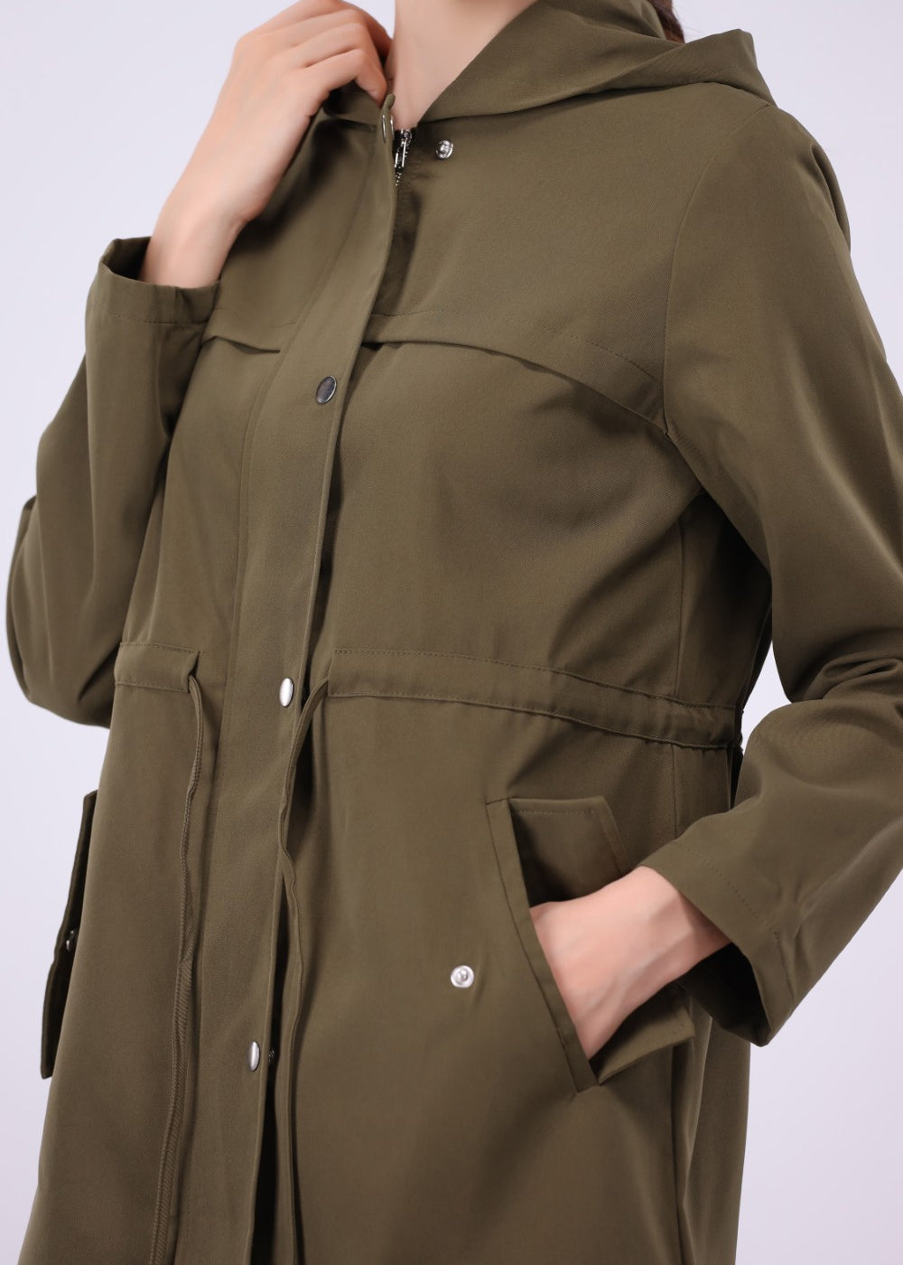 WOVEN OVERSIZE JACKET