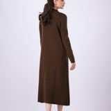 Mock Neck Tunic Dress