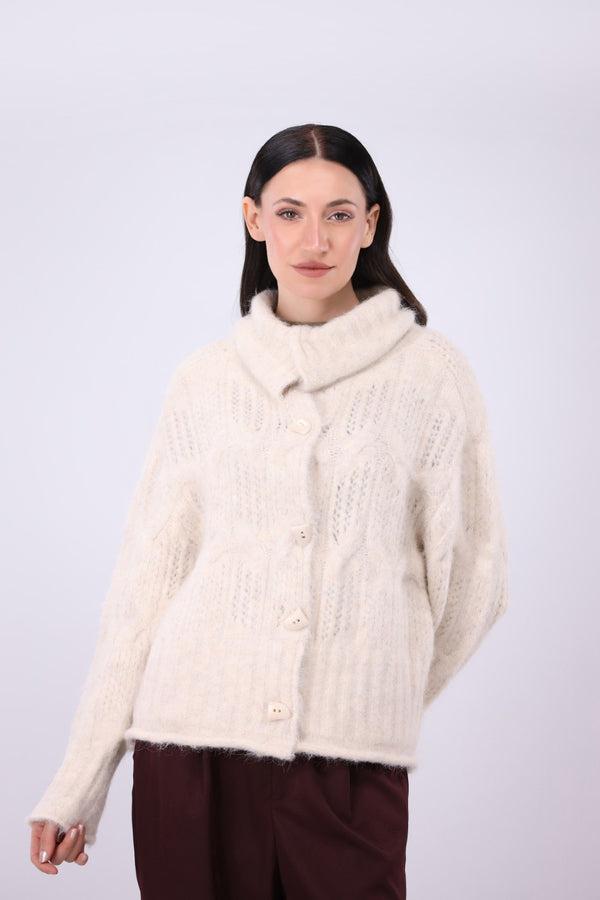Cable Knit Cardigan