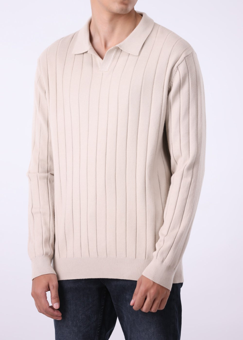 Jhonny Collar Full Sleeve Polo