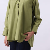 Woven tunic shirt