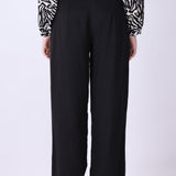 Wide-Leg Tailored Trousers