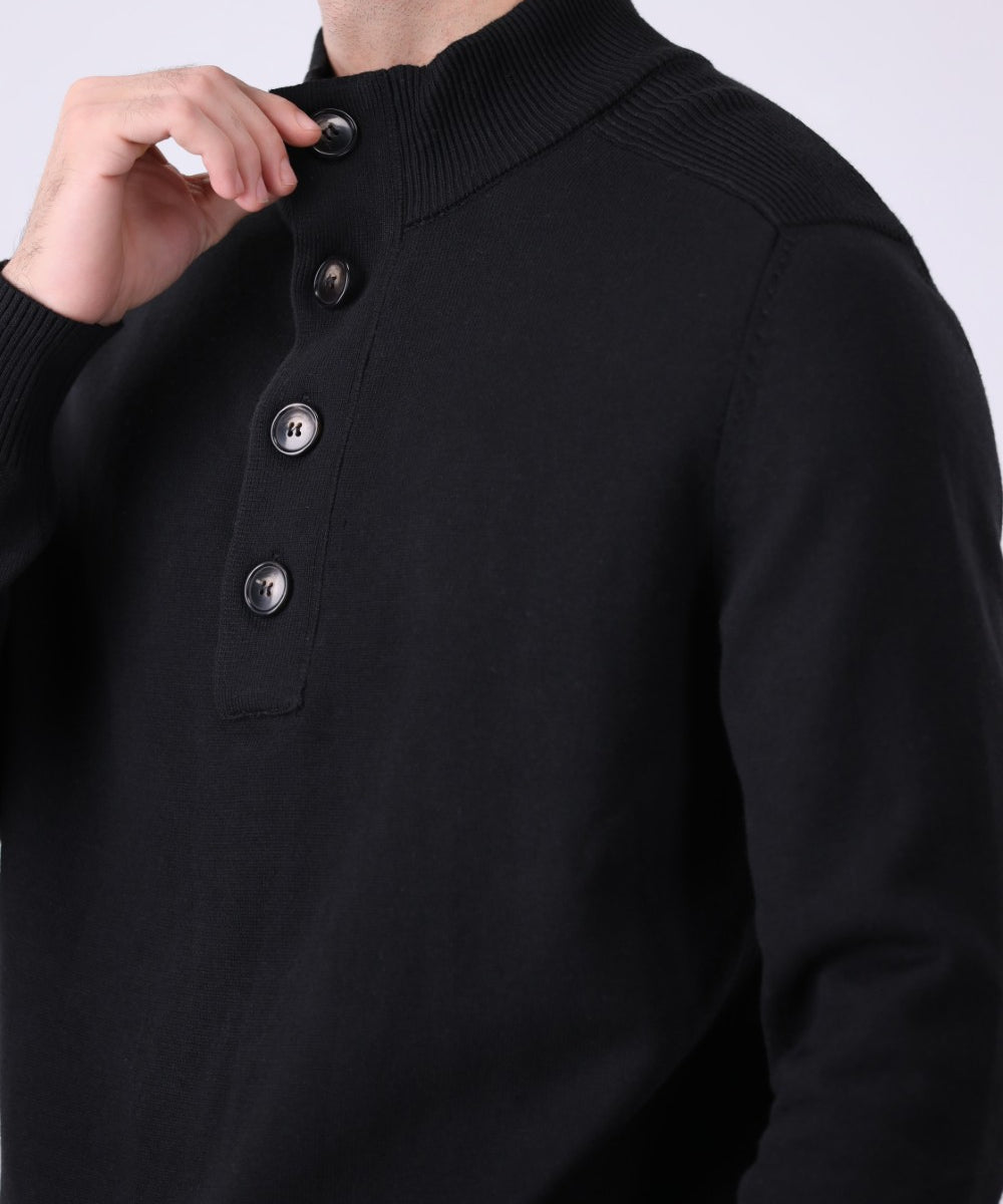 Knit Sweater Polo