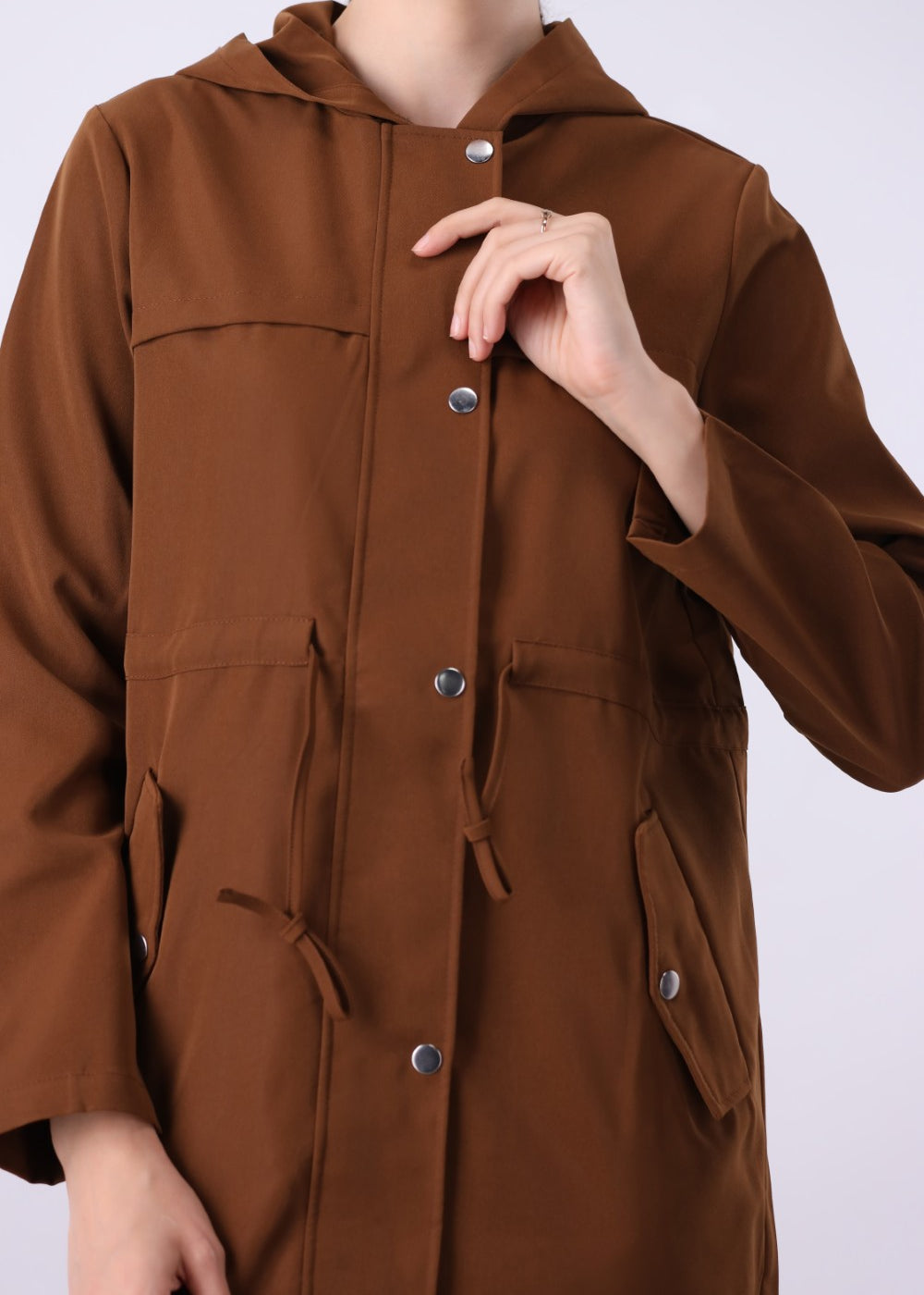 WOVEN OVERSIZE JACKET