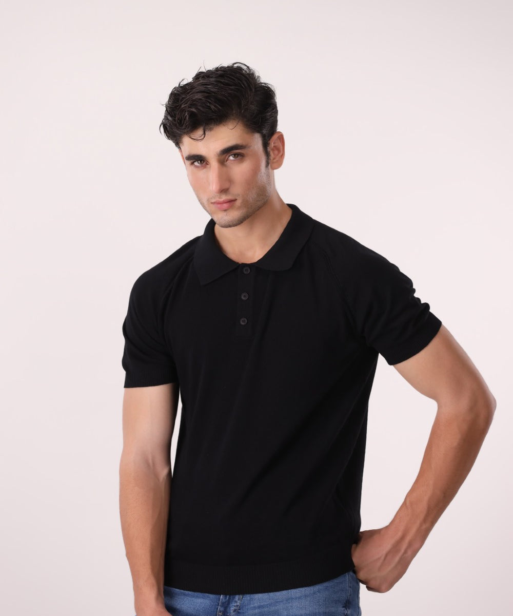 Knitted Polo