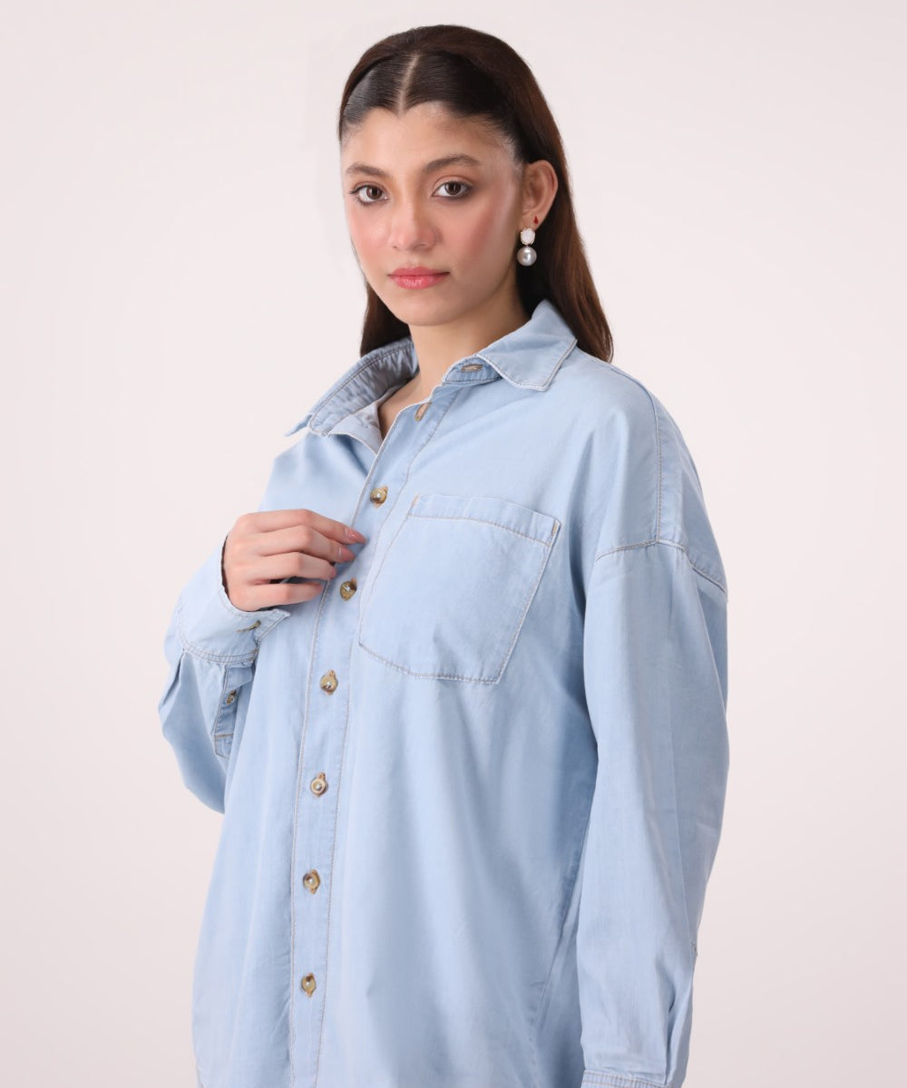 Washed Denim Shirt