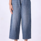 Wide Leg Folded Waist Band