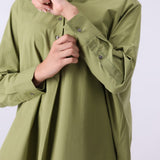 Woven tunic shirt