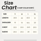 Camp Collar Shirt with Easy Fit for Casual Summer Looks