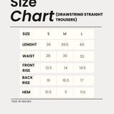 Drawstring Lounge Trousers with Relaxed Everyday Fit