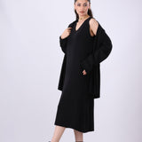Long Dress With Cardigan