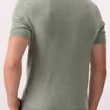 Textured Knit Polo