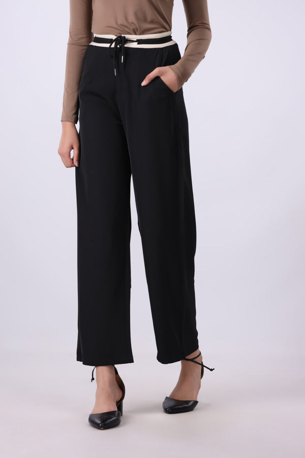 Knit Wide-leg Trouser