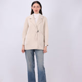 Wool Blend Car Coat