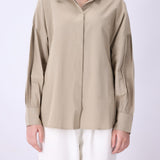 Embellished Button-up Shirt