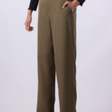 Wide-leg Trouser