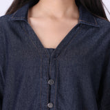 Indigo Raw Utility Shirt