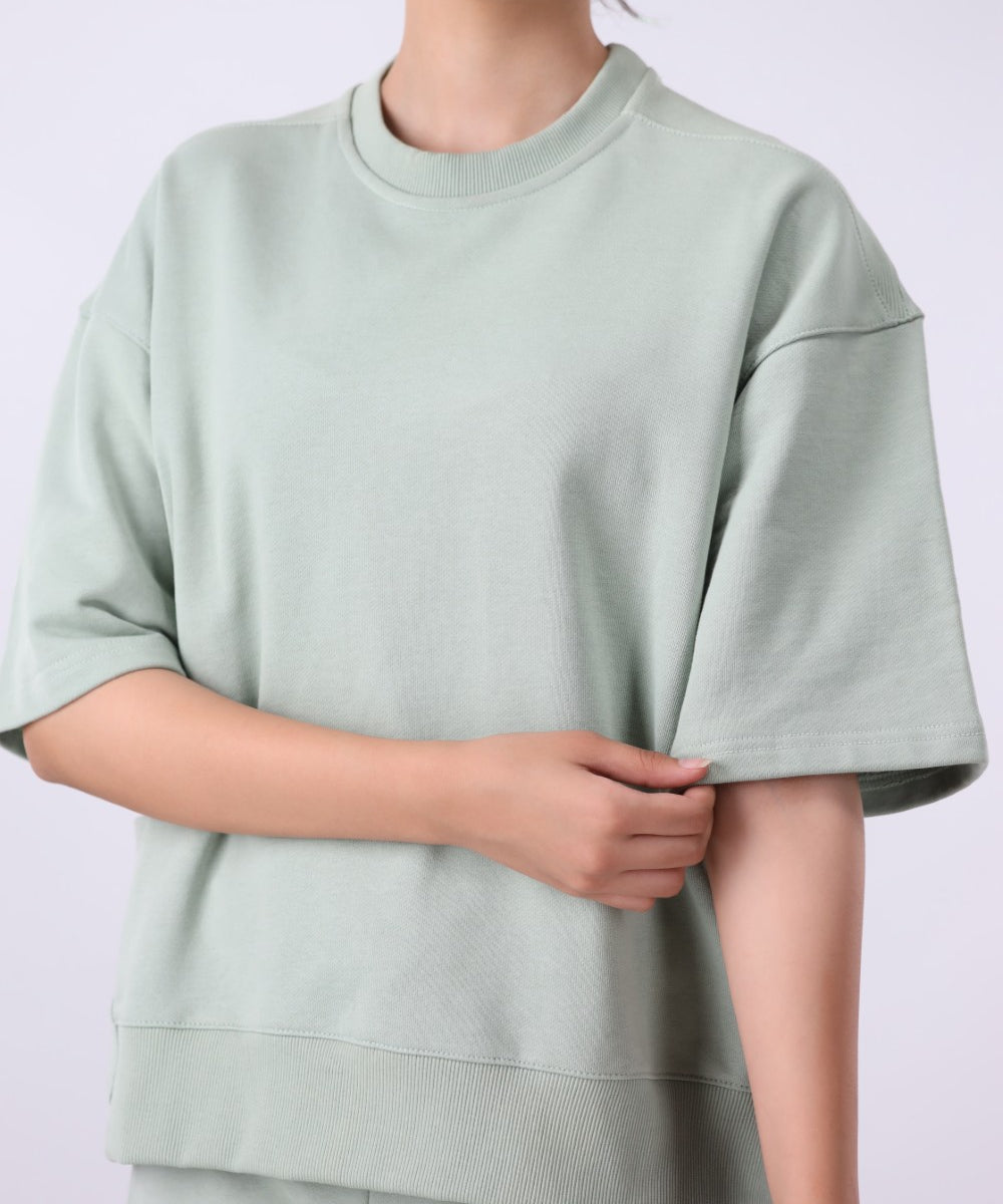 Boxy Fit Pistachio Shirt