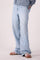 High-Rise Acid Wash Straight-Leg Jeans