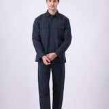Button Pants Cord Set