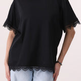 Lace Boxy T-Shirt