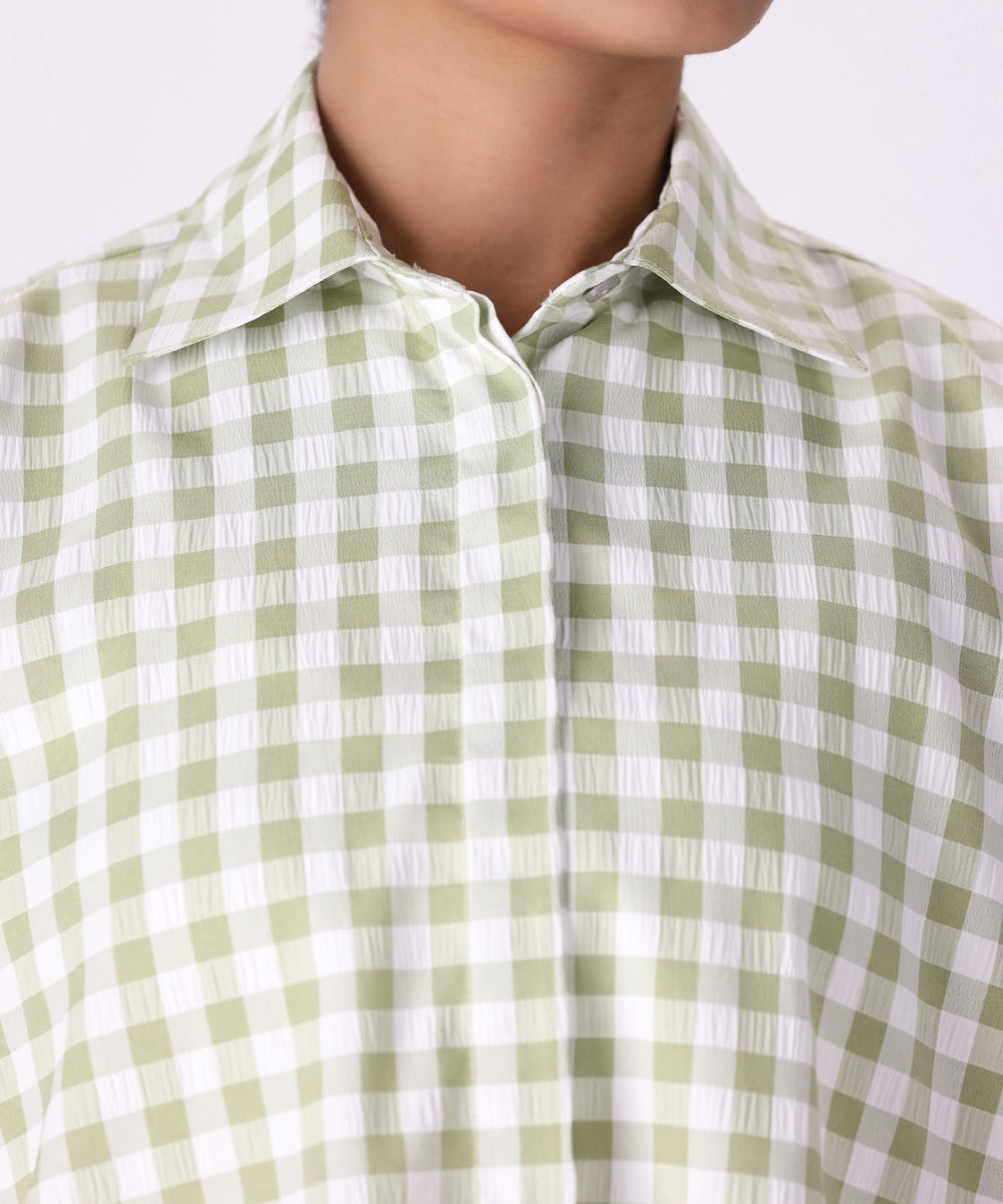 Gingham Check Shirt