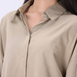 Embellished Button-up Shirt