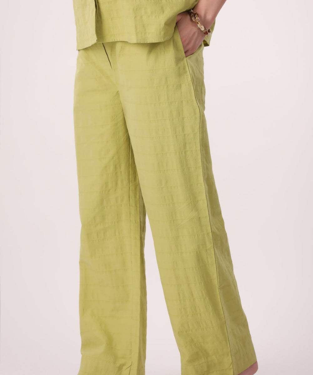 Cotton-Blend Tailored Coord Set