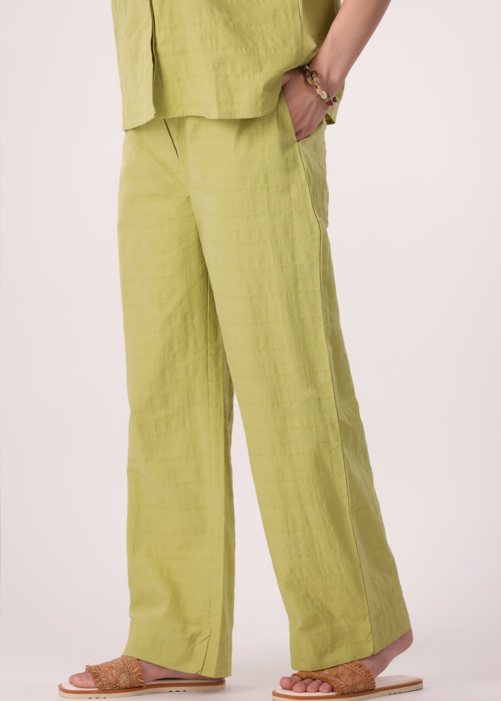 Cotton-Blend Tailored Coord Set | Women'S Coord Set