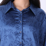 Botanical Silky Blouse
