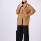 Tailored Zip Wool Coat