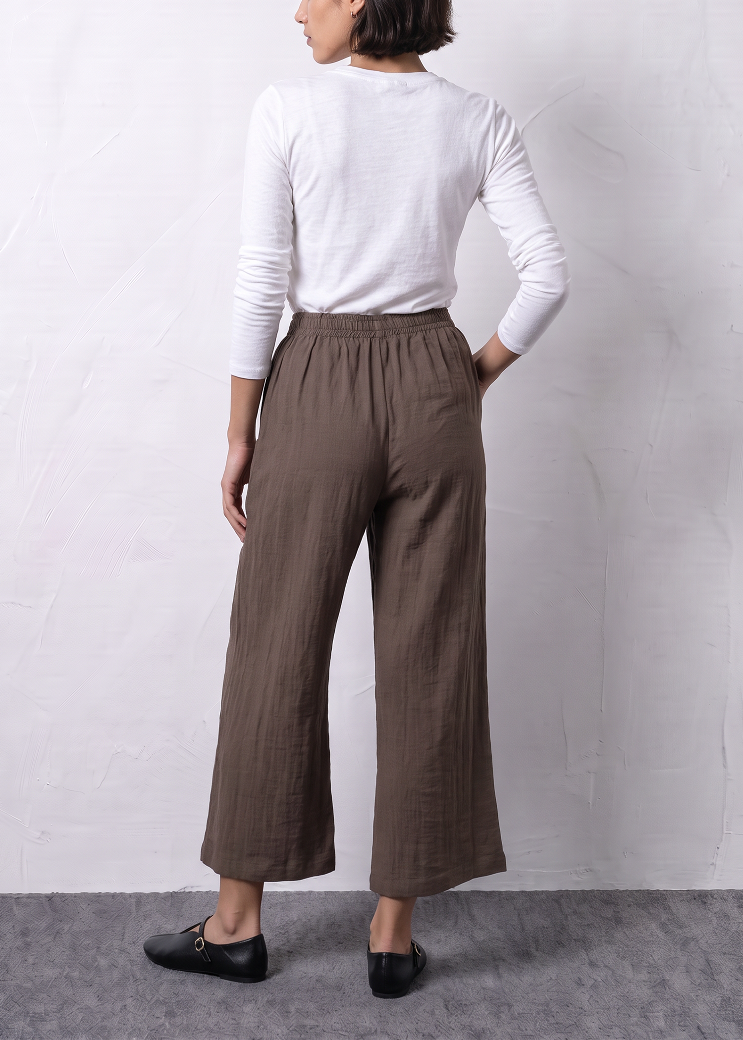 Woven Trousers Cord Set
