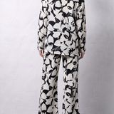 Woven Satin Printed Resort Shirt