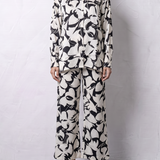 Woven Satin Printed Resort Shirt