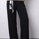 Women Woven /  Belted Scraf Pants
