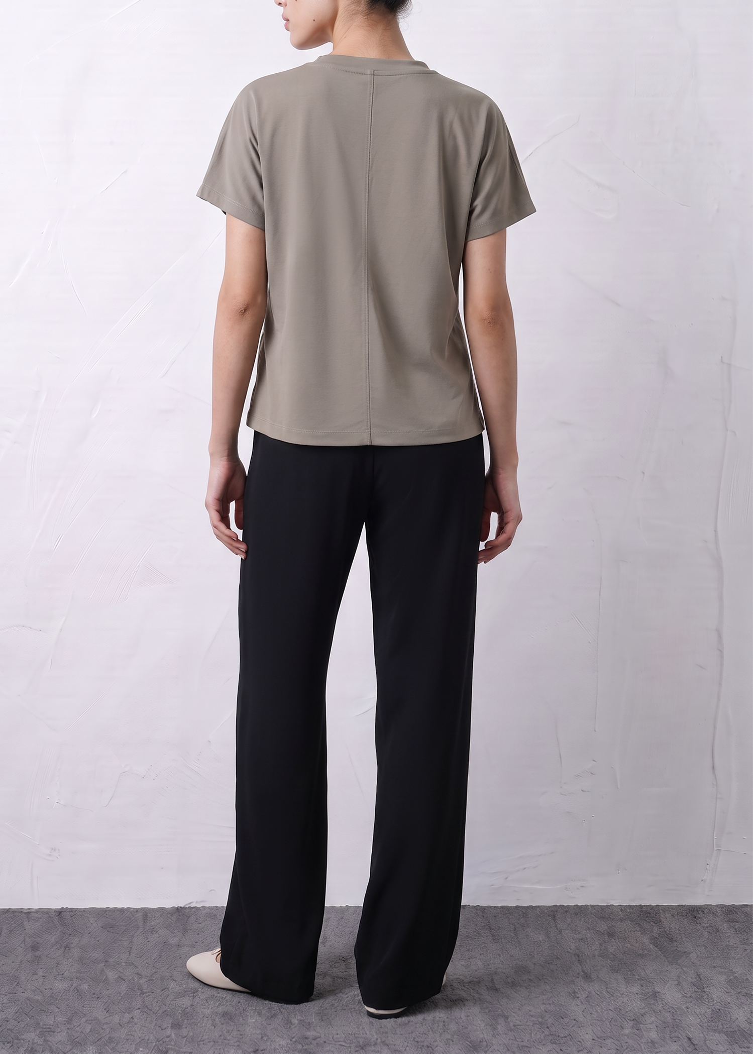 Women Woven /  Belted Scraf Pants