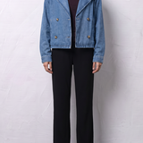 Women Woven Denim Jacket