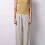 Knitted High Neck Vest