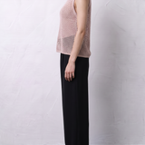 Knitted Web Sleeveless Top