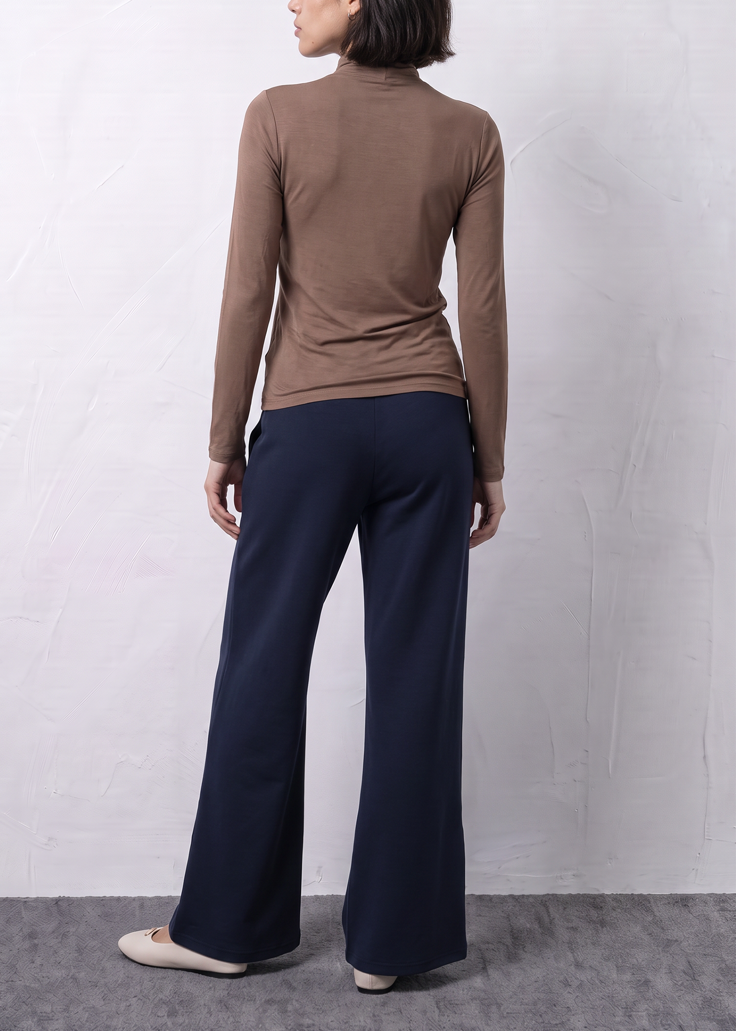 KNITTED POPPERS TROUSERS