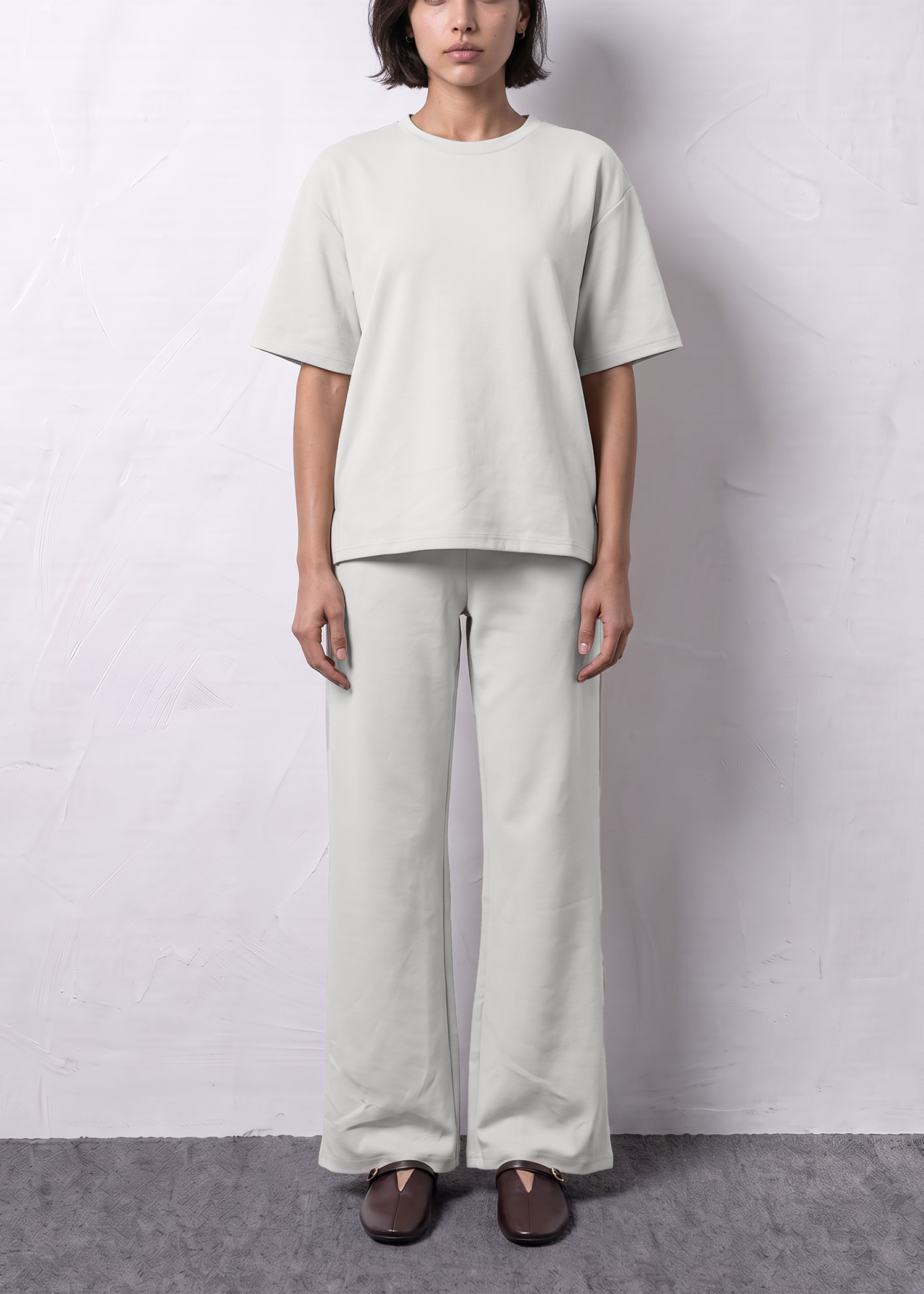 Relaxed Soft Knit Midi Dress