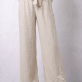 Cropped Elastic-Hem Shirt