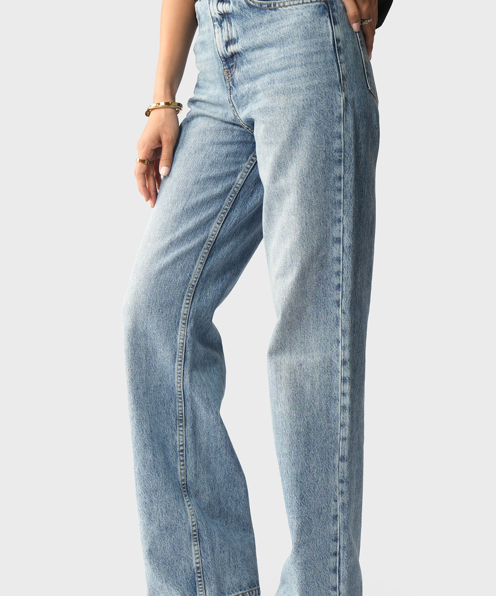 Straight Leg Jeans