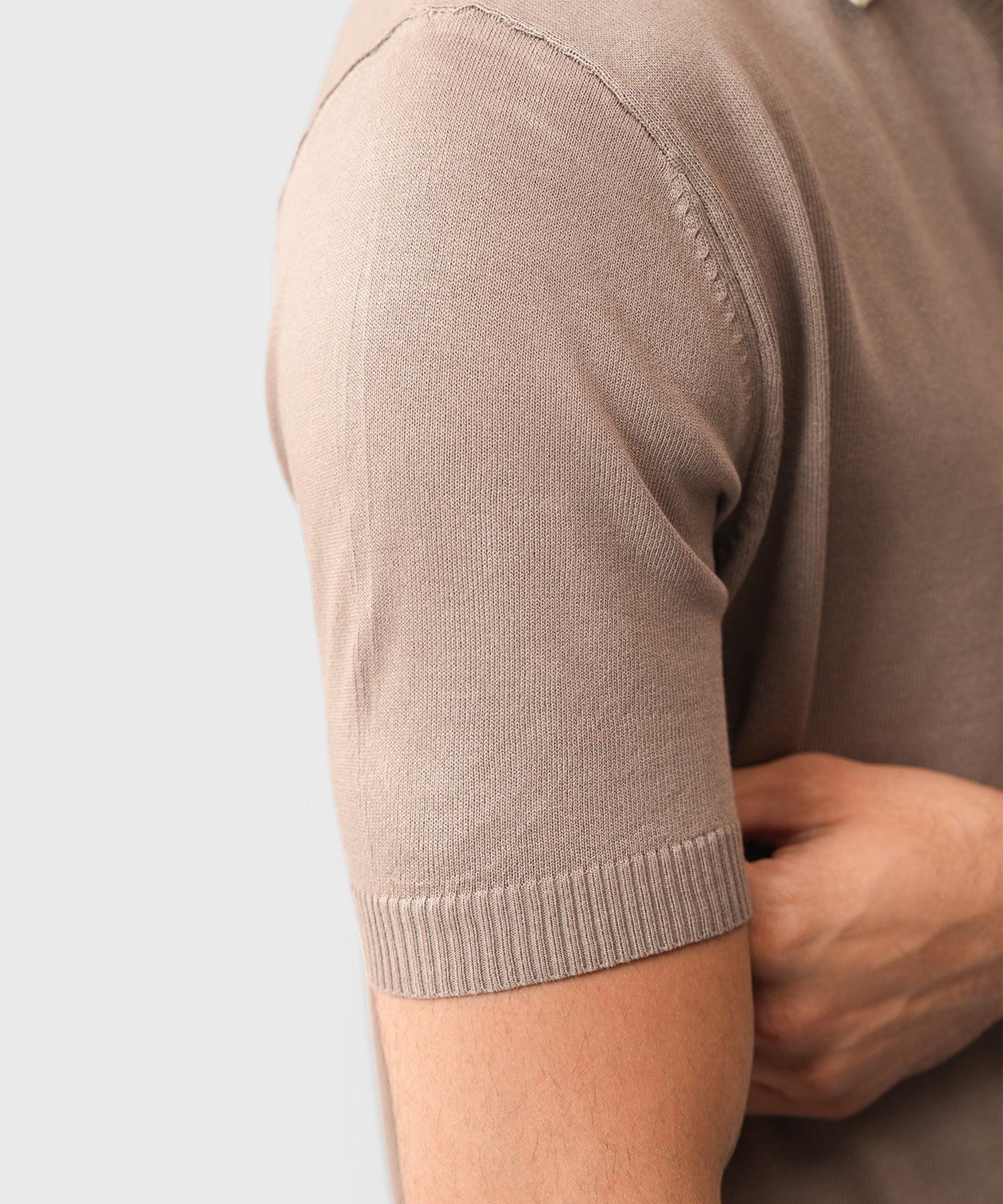 Contrast-Trim Polo Shirt