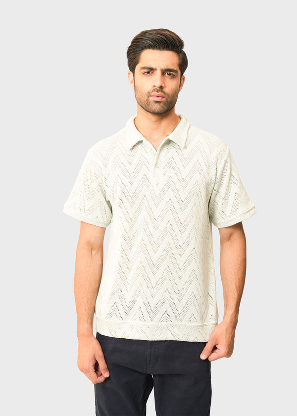 Jacquard Polo Shirt