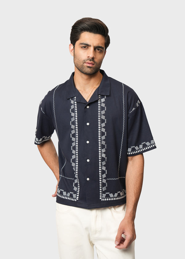 Interlock Printed Shirt